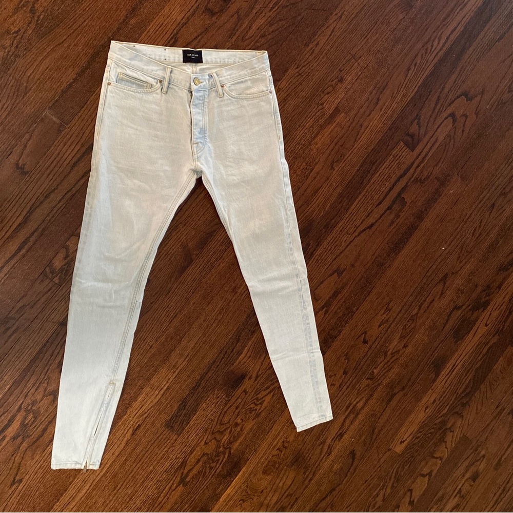 Fear of God Jeans 5th Fifth Collection $995 Denim Indigo Sz 33 BNWT AUTHENTIC